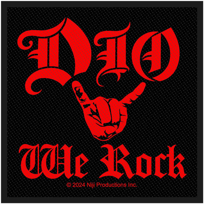Dio 'We Rock' Patch