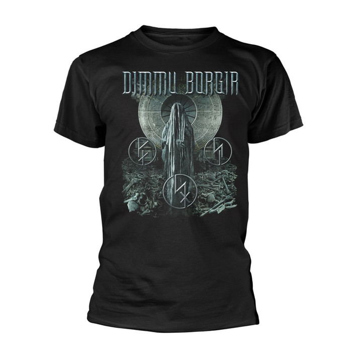 Dimmu Borgir 'Forces Of The Northern Night' (Black) T-Shirt Front