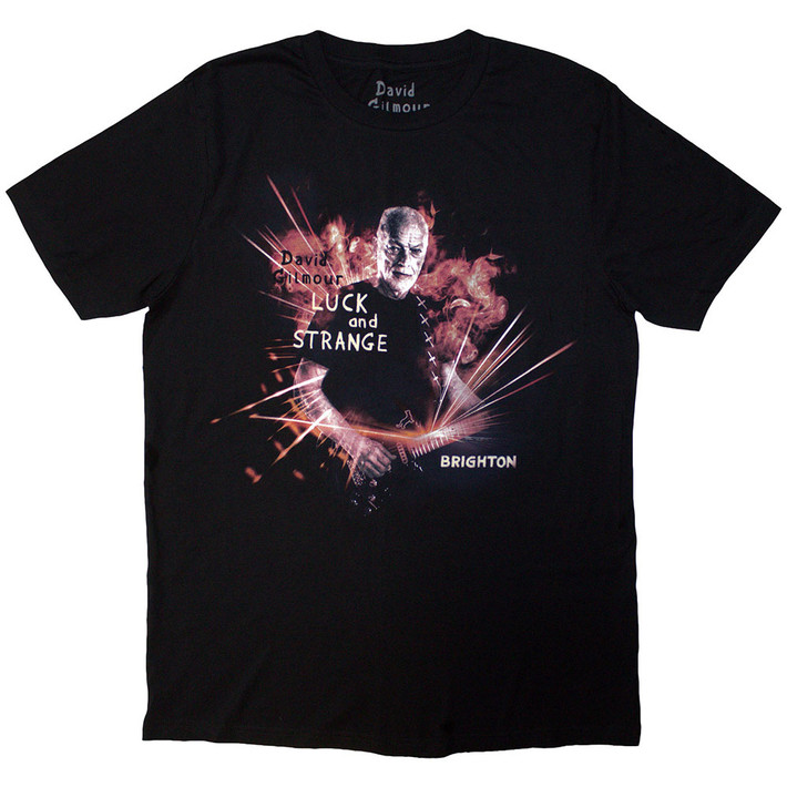 David Gilmour 'Luck & Strange Brighton' (Black) T-Shirt