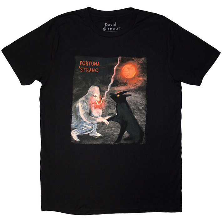 David Gilmour 'Luck & Strange Fortuna E Strano' (Black) T-Shirt