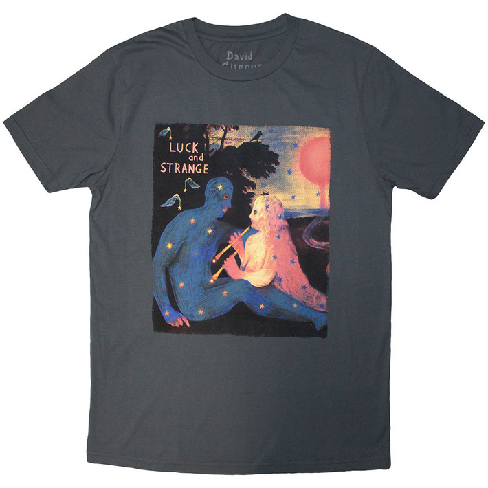David Gilmour 'Luck & Strange London 2' (Grey) T-Shirt
