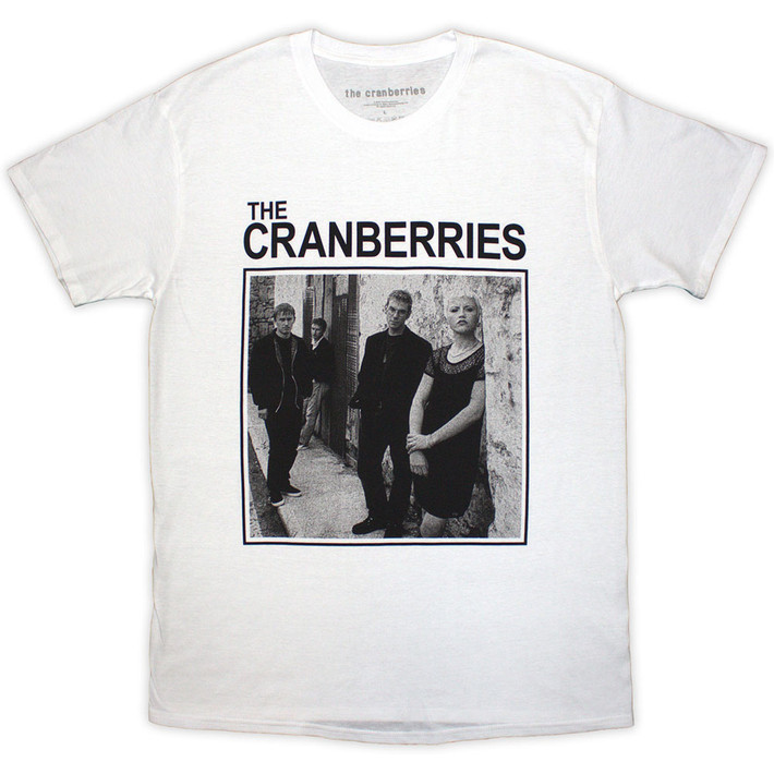 The Cranberries 'Square Photo' (White) T-Shirt