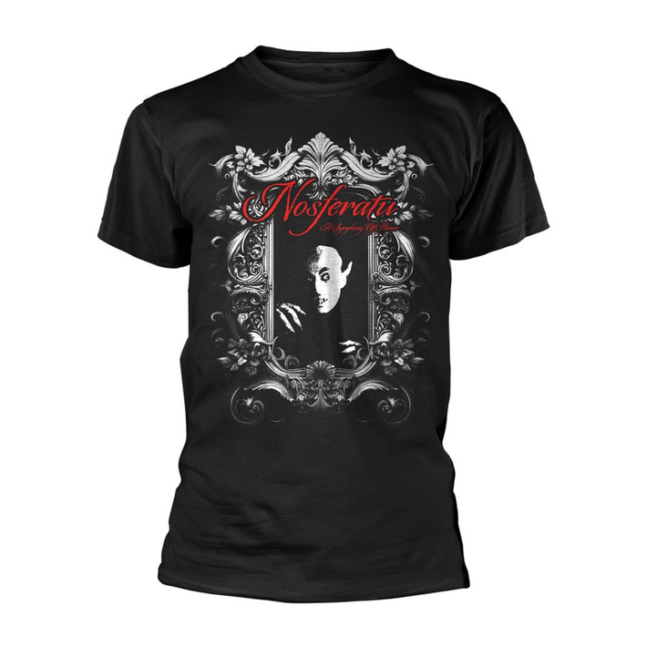 Plan 9 - Nosferatu 'Ornamental' (Black) T-Shirt