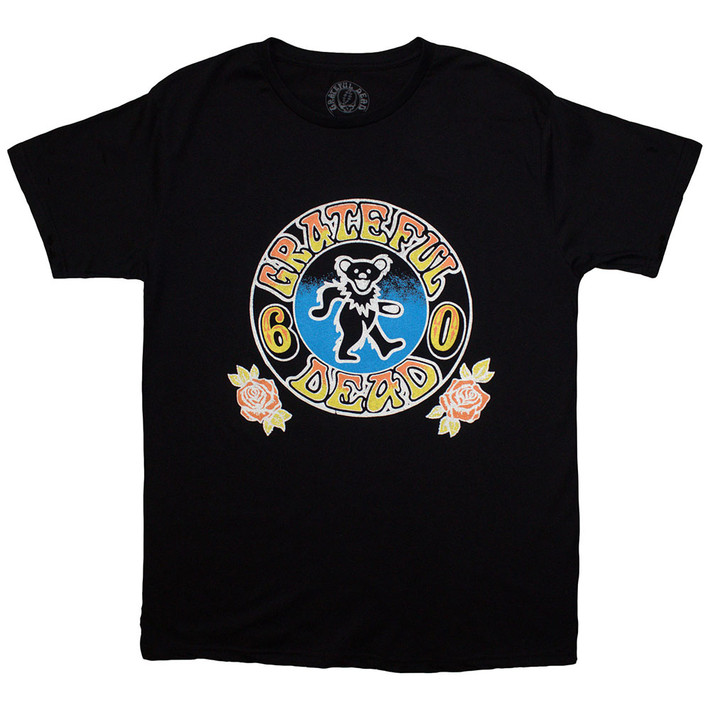 Grateful Dead 'Bear Roses' (Black) T-Shirt
