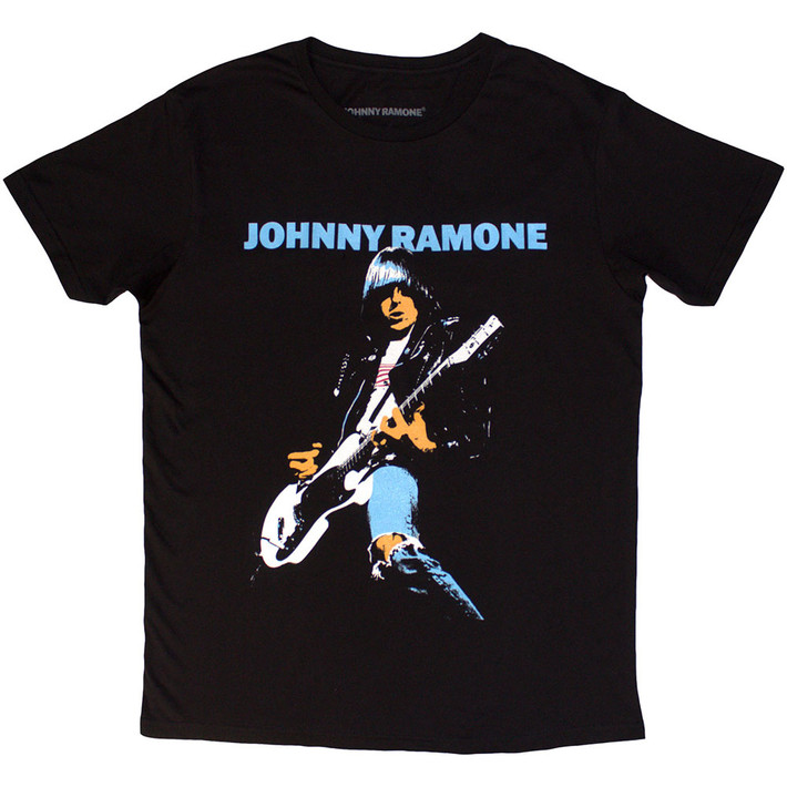 Johnny Ramone 'Ripped Denim' (Black) T-Shirt