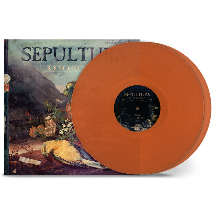 Sepultura 'Sepulquarta' 2LP Transparent Orange Vinyl