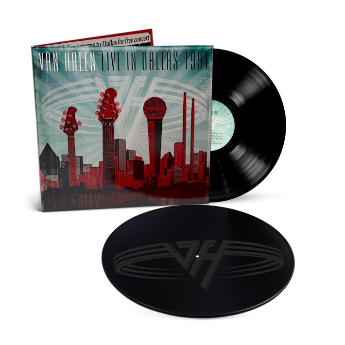 Van Halen 'Live in Dallas 1991' 2LP Black Vinyl