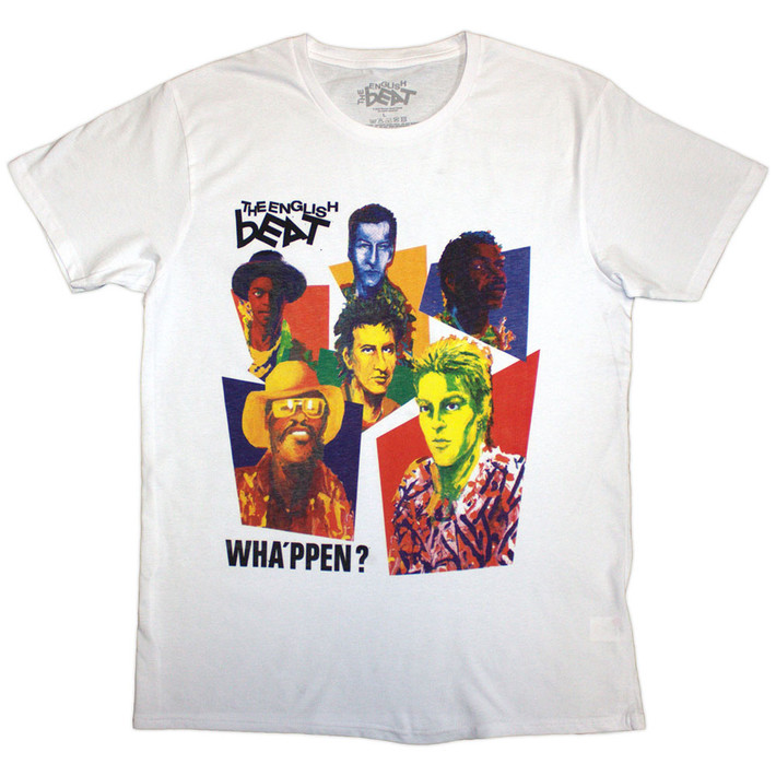 The English Beat 'Wha'ppen Art Photo' (White) T-Shirt