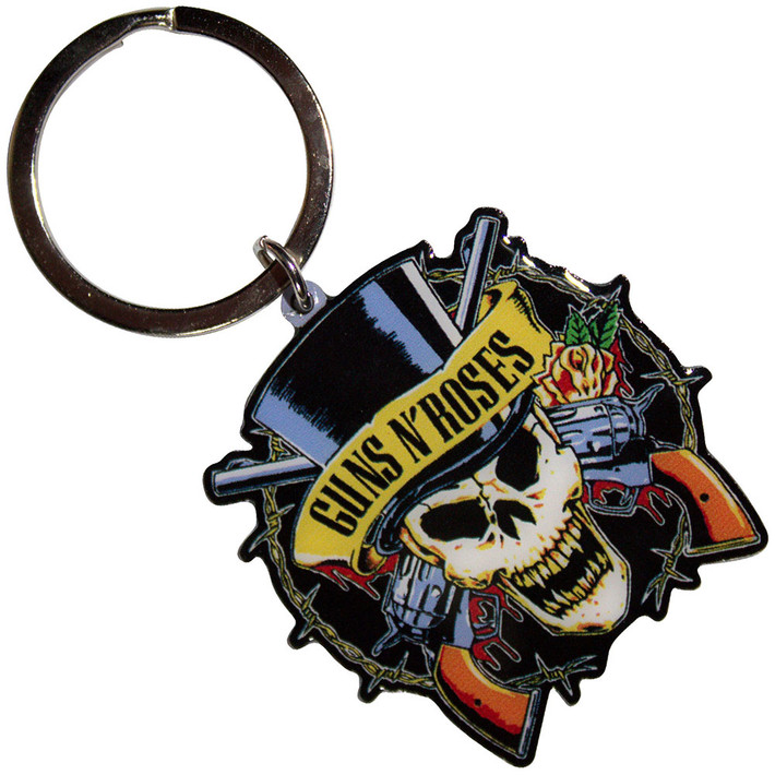 Guns N' Roses 'Top Hat' Keyring