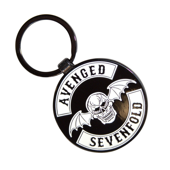 Avenged Sevenfold 'Deathbat Crest' Keyring