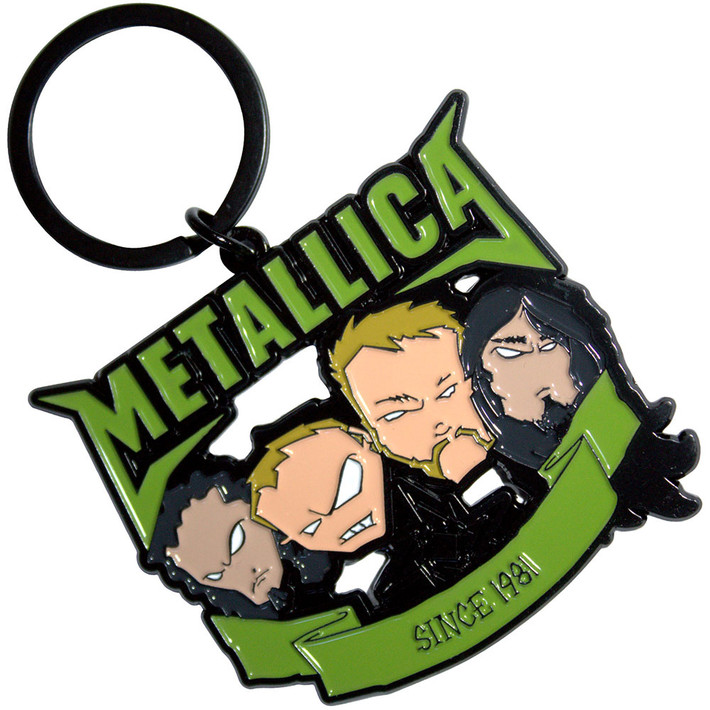 Metallica 'Since 1981 Heads Double Sided' Keyring
