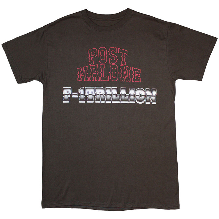 Post Malone 'F-1 Trillion' (Grey) T-Shirt