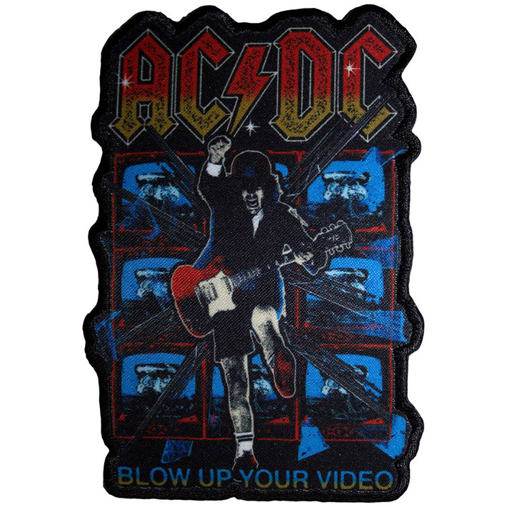 AC/DC 'Blow Up Your Video Cut-Out' (Iron On) Patch