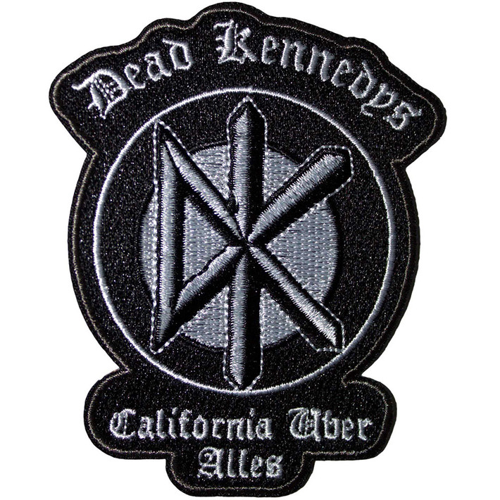Dead Kennedys 'California Uber Alles B&W' (Iron On) Patch