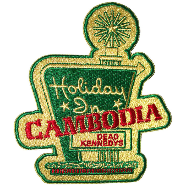 Dead Kennedys 'Holiday In Cambodia' (Iron On) Patch