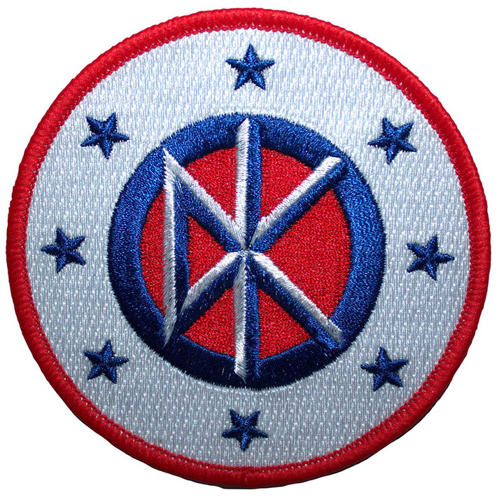 Dead Kennedys 'Logo & Stars' (Iron On) Patch