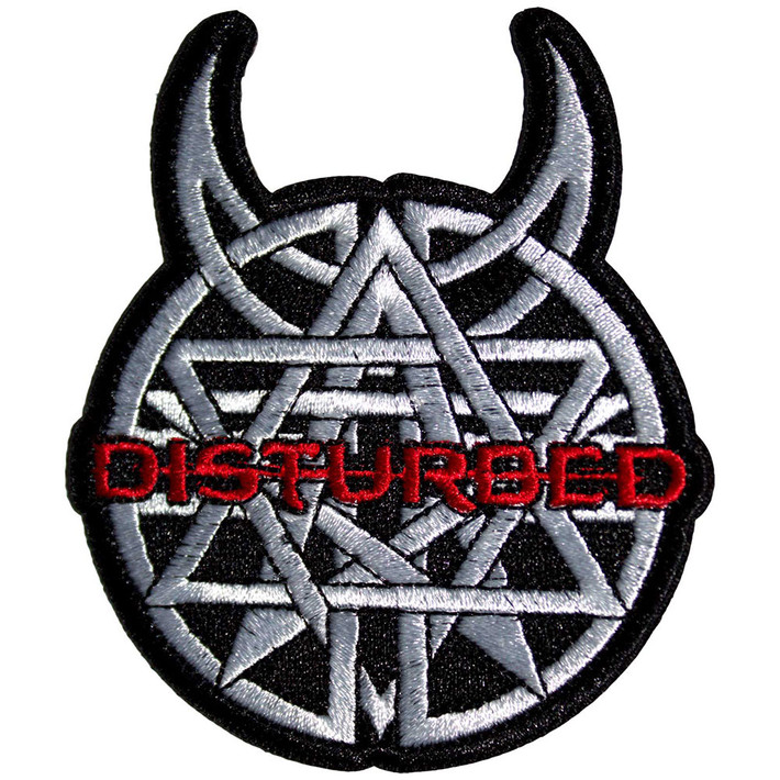 Disturbed 'Logo' (Iron On) Patch