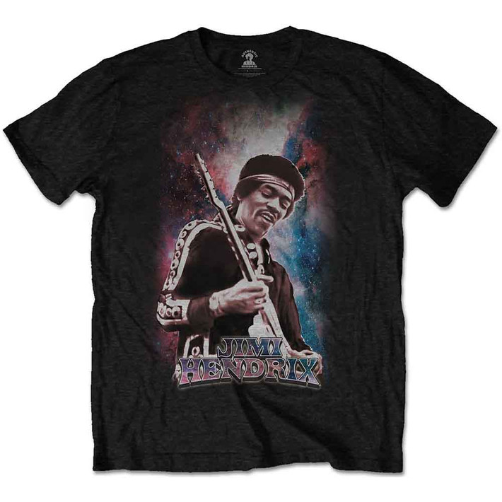 Jimi Hendrix 'Galaxy 2' (Black) T-Shirt