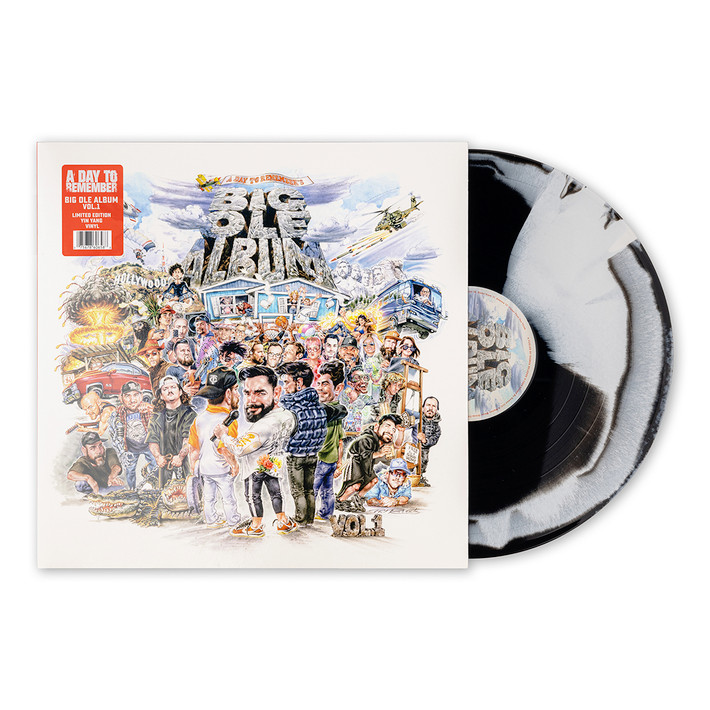 A Day To Remember 'Big Ole Album Vol. 1' LP Black & White Vinyl