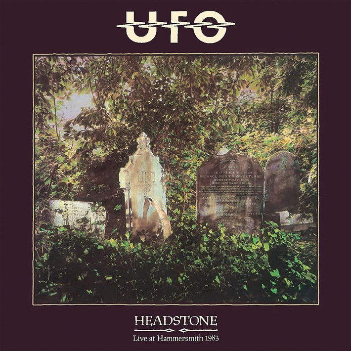 UFO 'Headstone Live At Hammersmith' CD Jewel Case