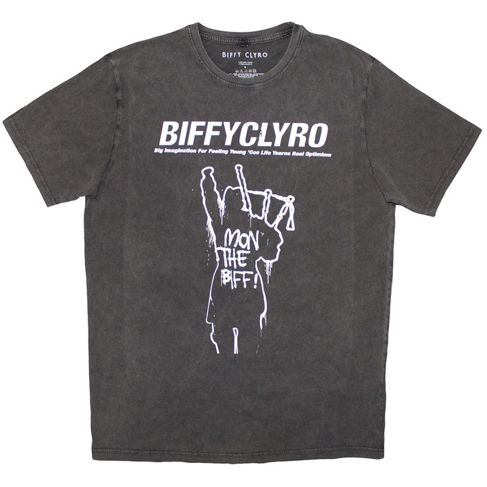 Biffy Clyro 'Big Imagination' (Stone Wash) Limited Edition T-Shirt