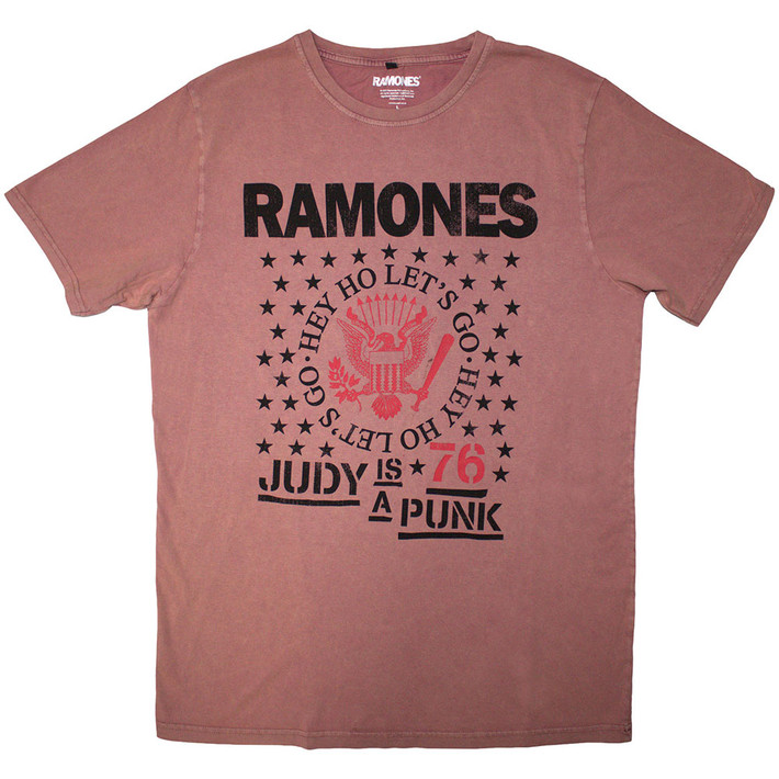 Ramones 'Hey Ho Judy' (Stone Wash) Limited Edition T-Shirt