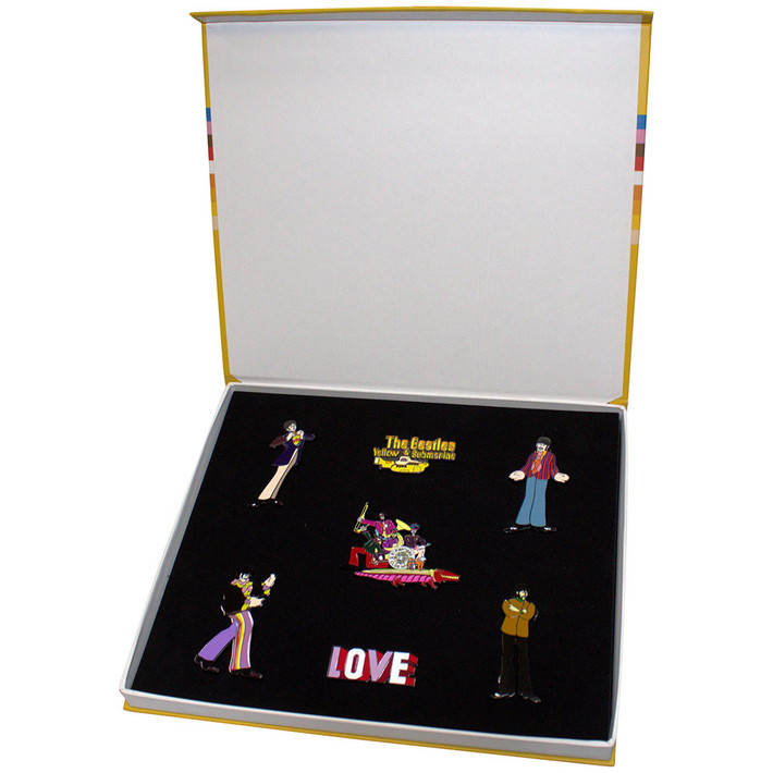 The Beatles 'Yellow Submarine Band' Pin Badge Set