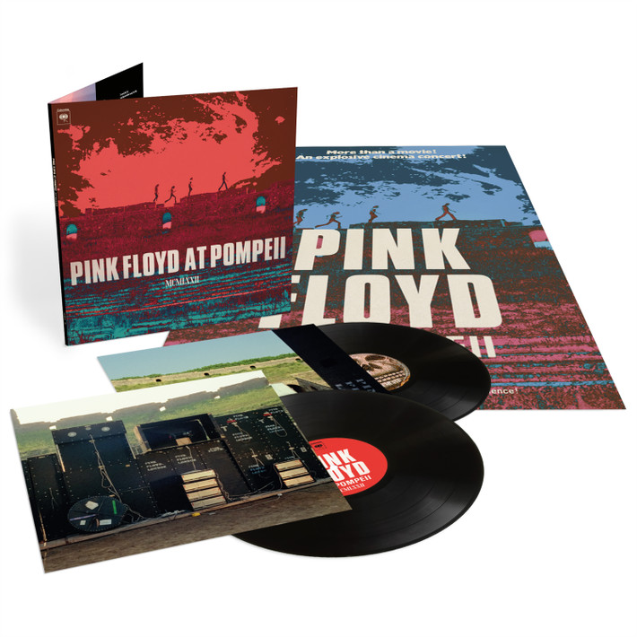 Pink Floyd 'Pink Floyd at Pompeii – MCMLXXI' 2LP Black Vinyl