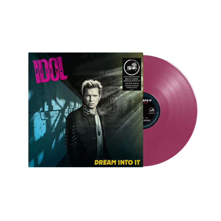 Billy Idol 'Dream Into It' LP Purple Vinyl