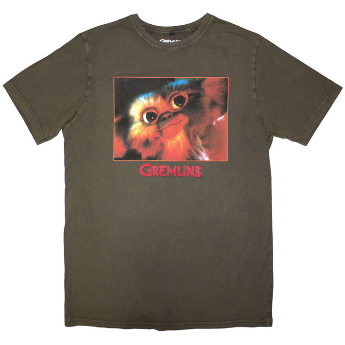 Gremlins 'Gizmo Photo' (Stone Wash) Limited Edition T-Shirt