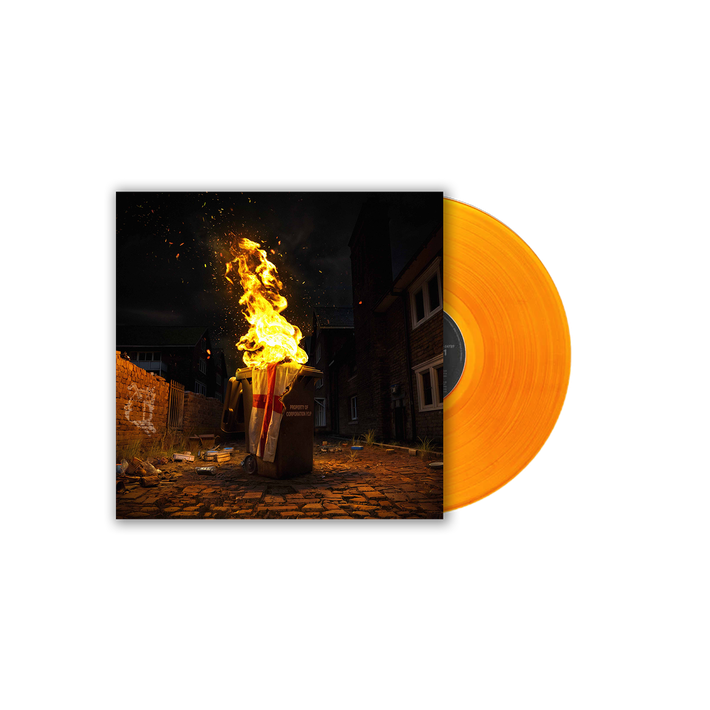 Hot Milk 'Corporation P.O.P' LP Orange Vinyl