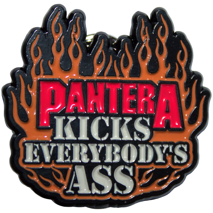 Pantera 'Kicks' Pin Badge