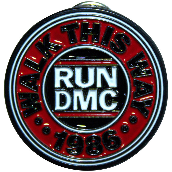 Run DMC 'Walk This Way' Pin Badge