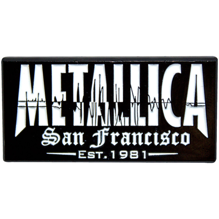 Metallica 'Quake' Pin Badge