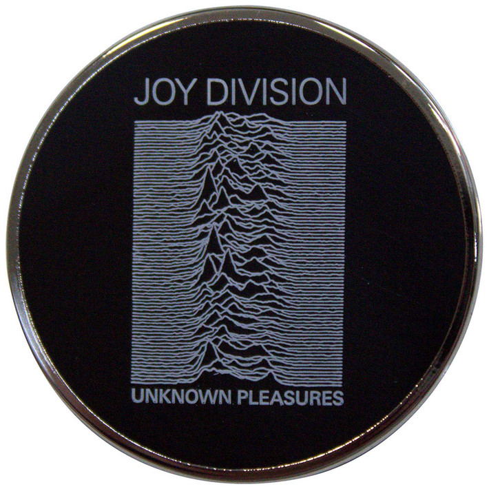 Joy Division 'Unknown Pleasures' Pin Badge