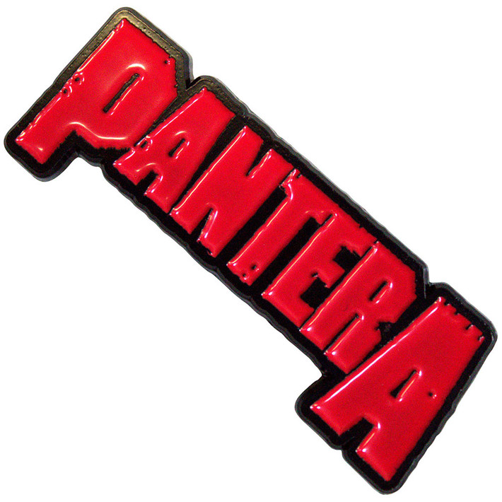 Pantera 'Red Logo' Pin Badge