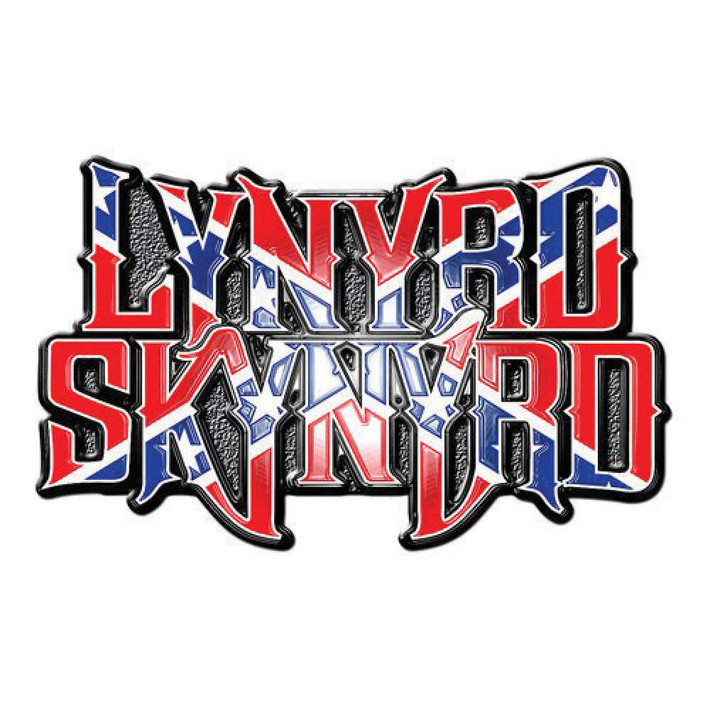 Lynyrd Skynyrd 'Flag Logo' Pin Badge