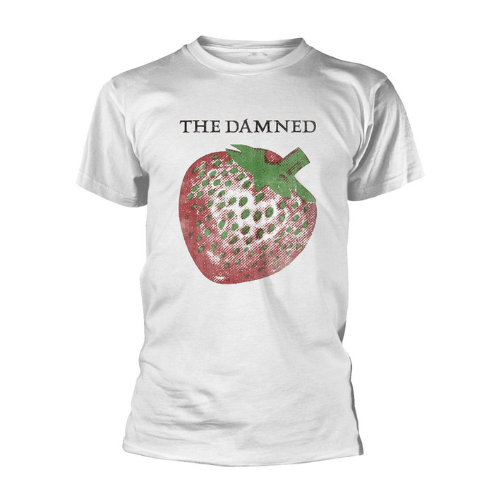 The Damned 'Strawberries' (White) T-Shirt
