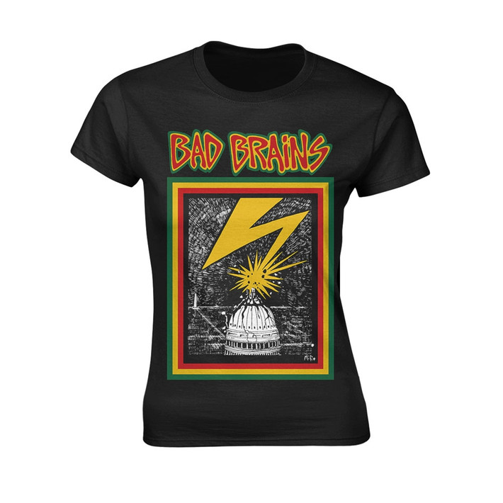 Bad Brains 'BB' Womens Fitted T-Shirt