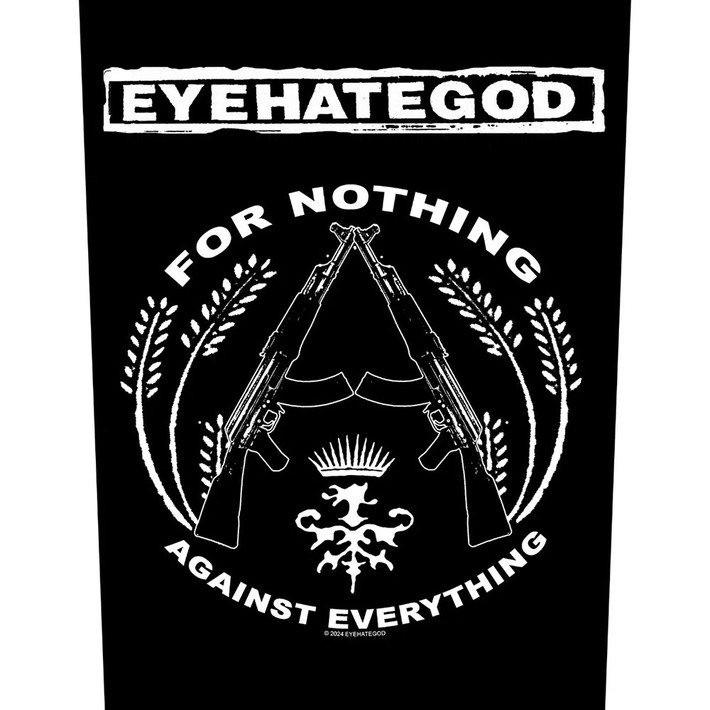 Eyehategod 'For Nothing' Back Patch