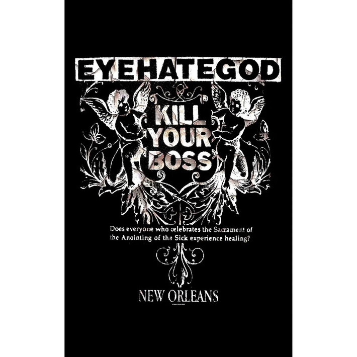 Eyehategod 'Kill Your Boss' Textile Poster