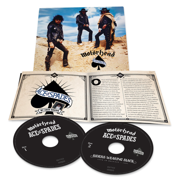 Motorhead 'Ace of Spades' (Remastered) 2CD Digisleeve