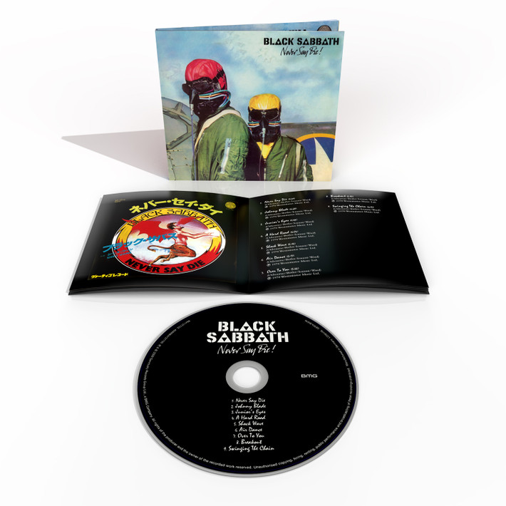 Black Sabbath 'Never Say Die!' (2009 Remaster) CD Digisleeve