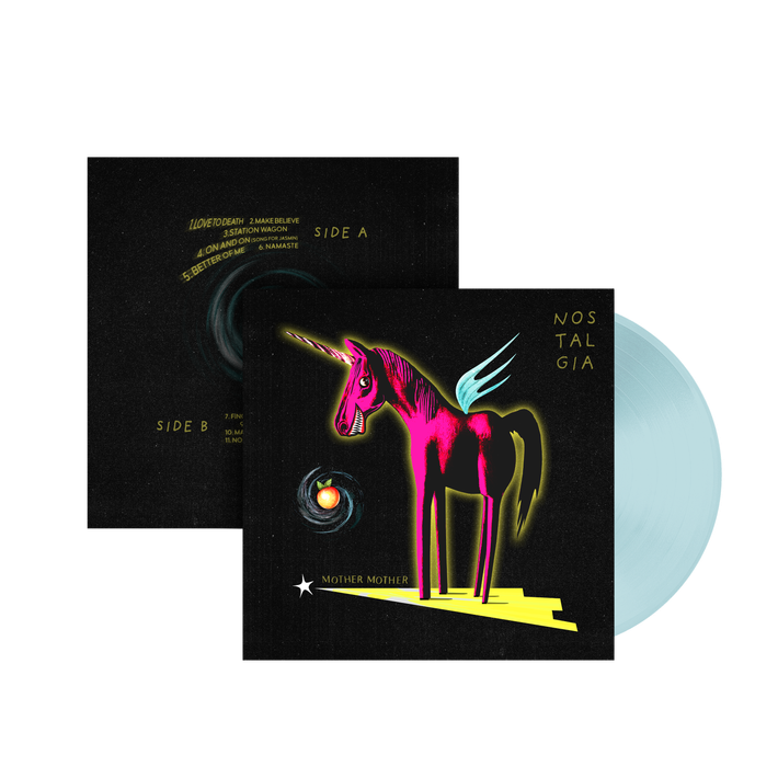 Mother Mother 'Nostalgia' LP Translucent Blue Vinyl