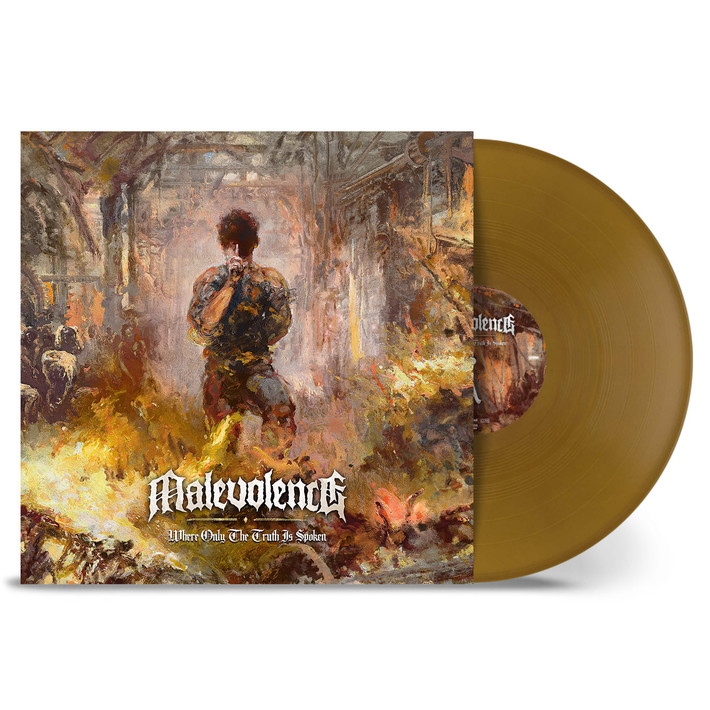 Malevolence 'Where Only The Truth Is Spoken' LP Gold Vinyl