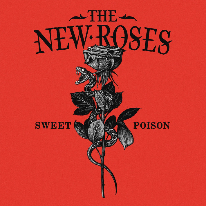 The New Roses 'Sweet Poison' CD Digipack