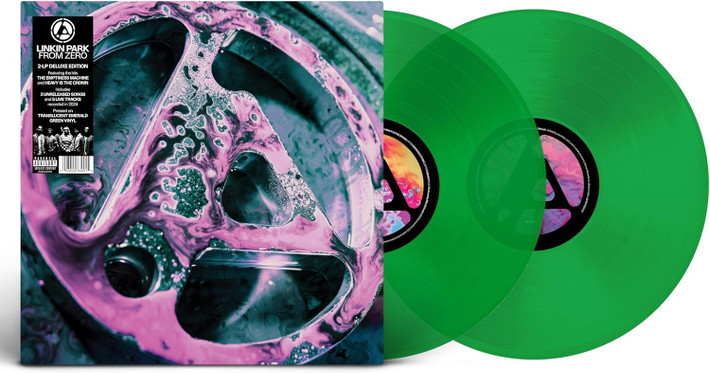 Linkin Park 'From Zero' (Deluxe Edition) 2LP Transparent Emerald Green Vinyl