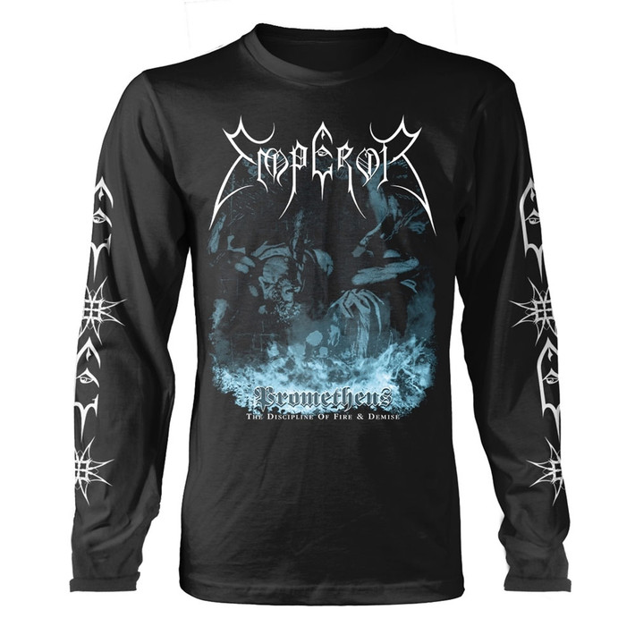 Emperor 'Prometheus' (Black) Long Sleeve Shirt Front