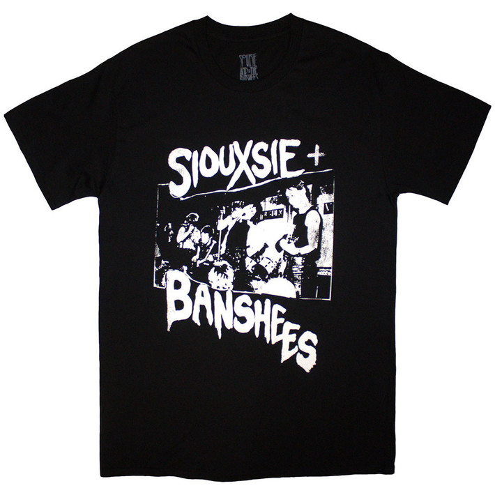 Siouxsie and The Banshees 'Live!' (Black) T-Shirt