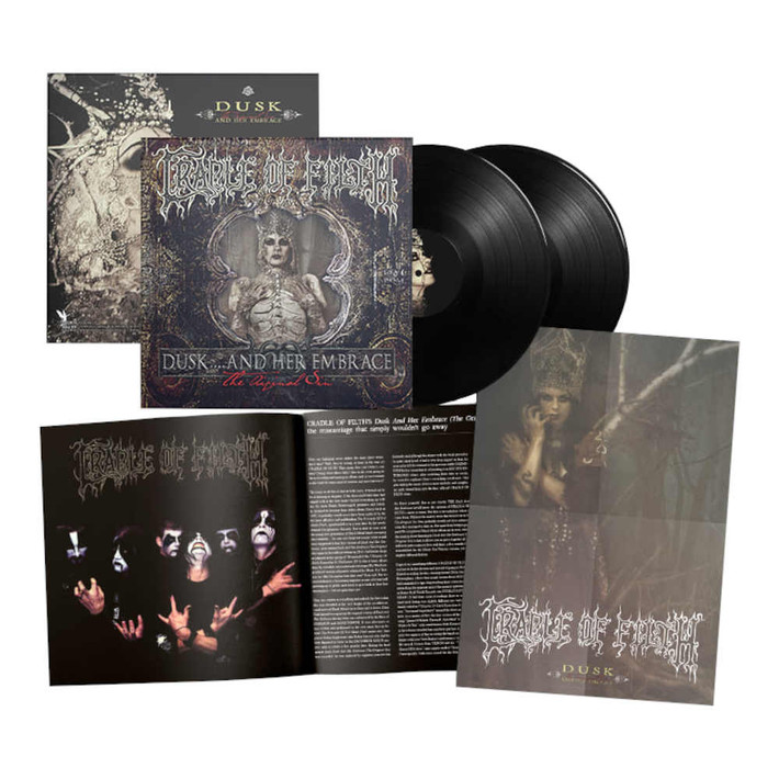 Cradle of Filth 'Dusk And Her Embrace (The Original Sin' 2LP Black Vinyl